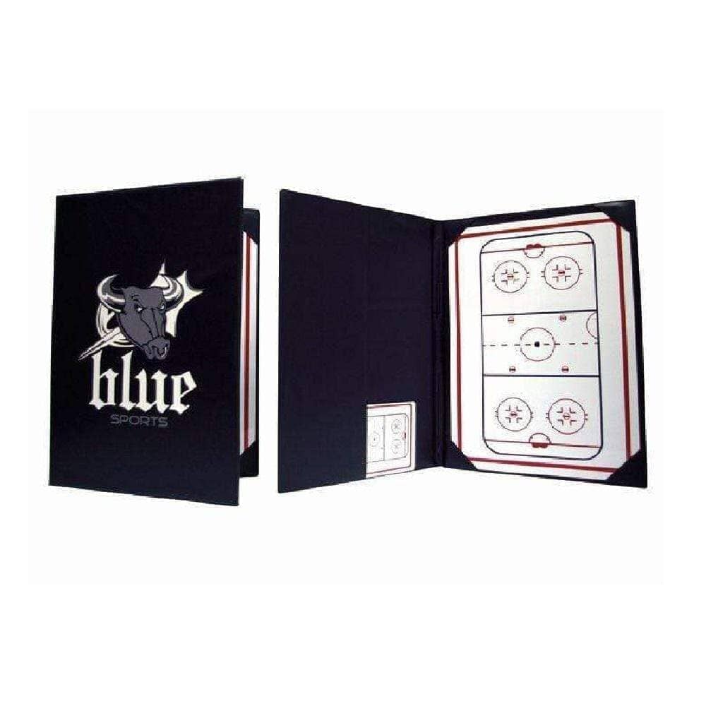 Blue Sports Tactic Clip Board 2 Way Folder - Coaching