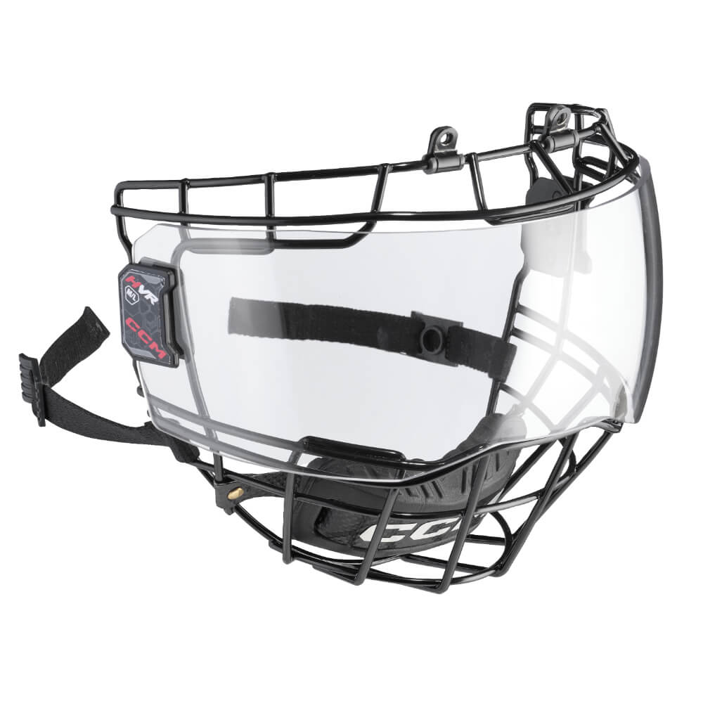 Visiera CCM VR11 Short Cut, Taglia Senior, Resistente Ai Graffi, Per Caschi Da Hockey - 3