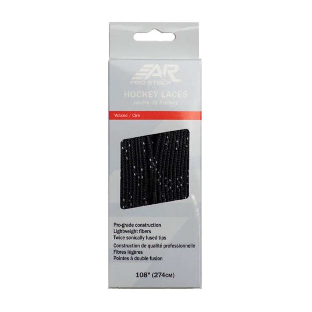 A&R Pro Stock Waxed Hockey Laces - Skate Accessories