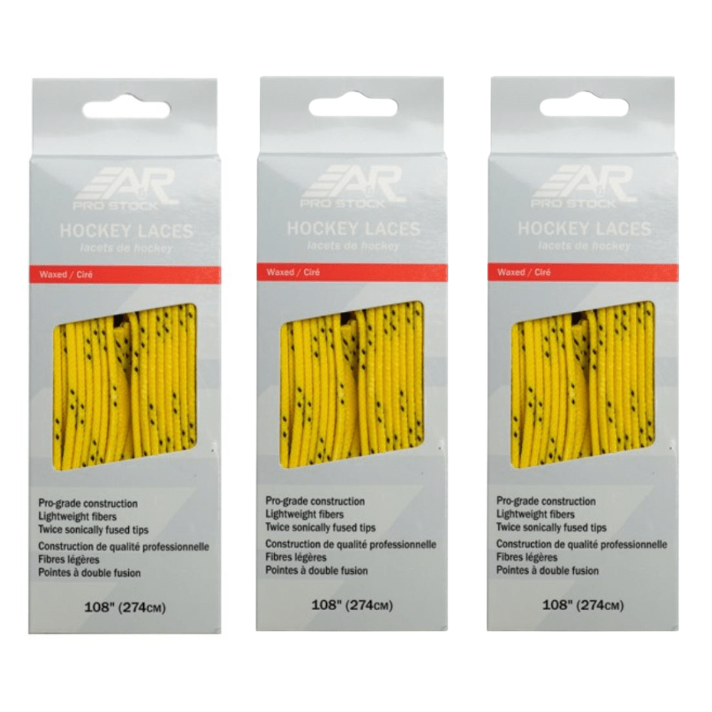 A&R Pro Stock Waxed Hockey Laces - Skate Accessories