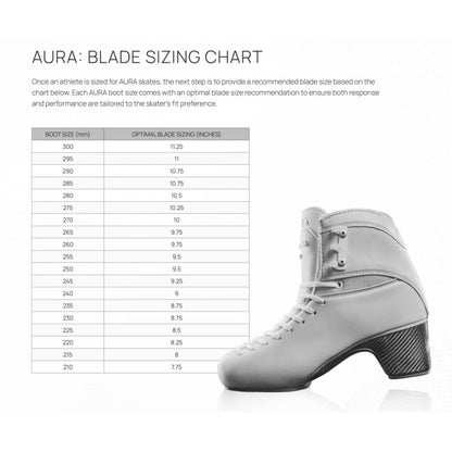 Aura SKY 200 Figure Boots Only - White - Figure Boots