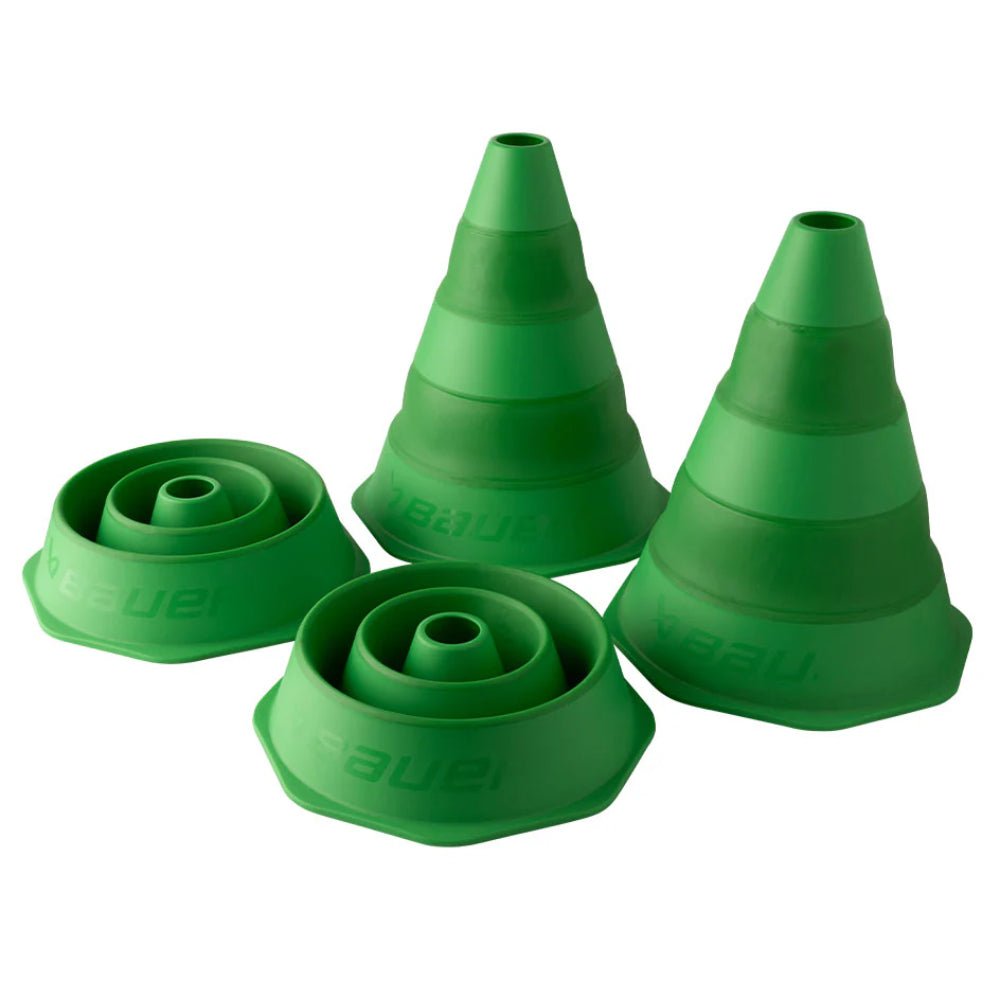 Bauer Collapsible Training Cones - 4 Pack - Other Training Accessories