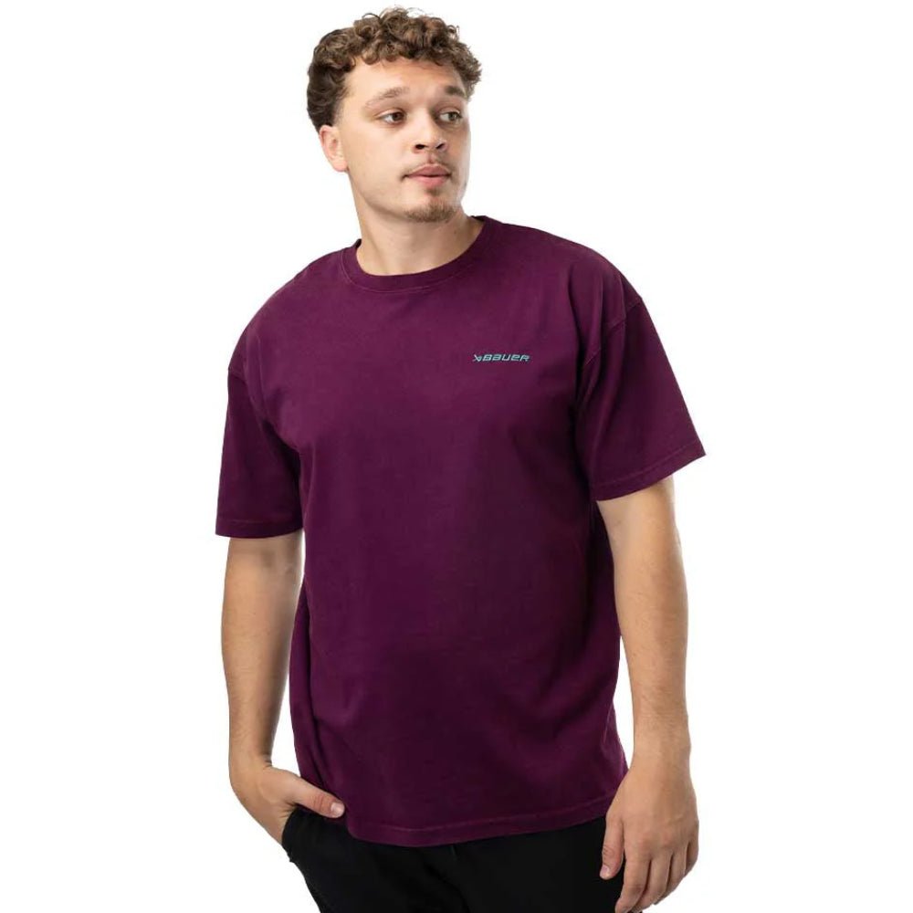 Bauer S24 Acid Wash T-Shirt - Clothing