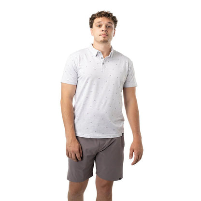 Bauer S24 FLC Printed Performance Polo Shirt - Clothing