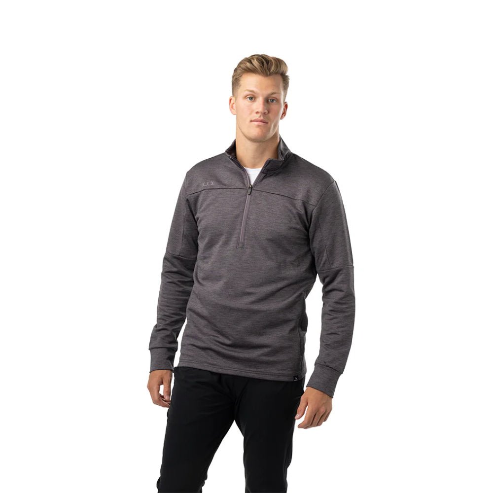 Bauer S24 FLC Text 1/4 Zip Sweatshirt - Clothing
