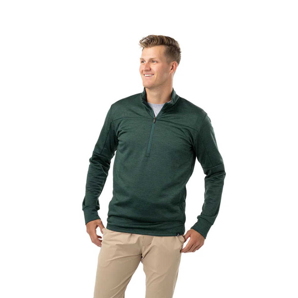 Bauer S24 FLC Text 1/4 Zip Sweatshirt - Clothing