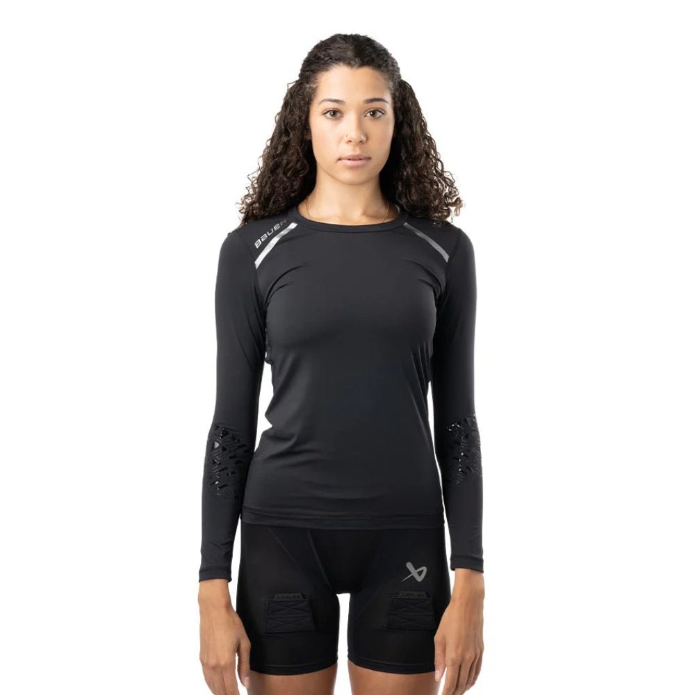 Bauer S24 Women's Long Sleeve Base Layer Top - Base Layers