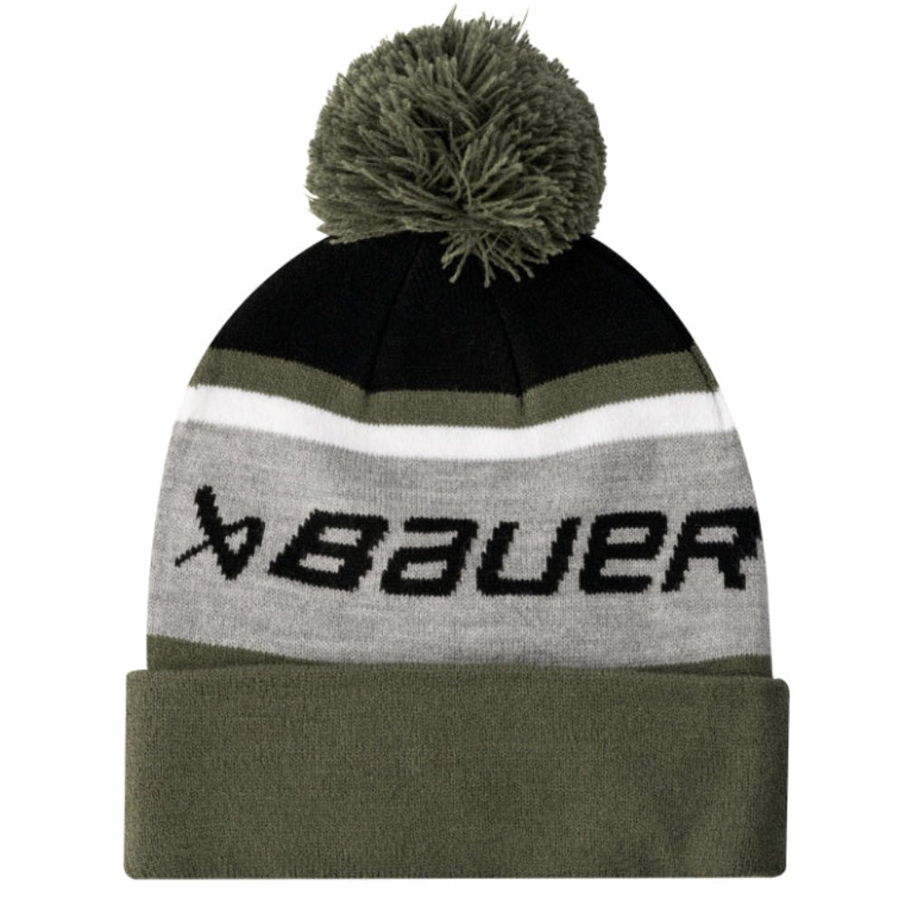 Bauer S25 Intarsia Knit Pom Beanie - Caps & Hats