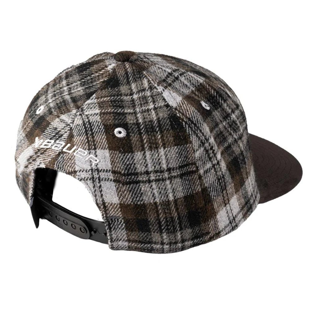 Bauer S25 Plaid Snapback Cap - Caps & Hats