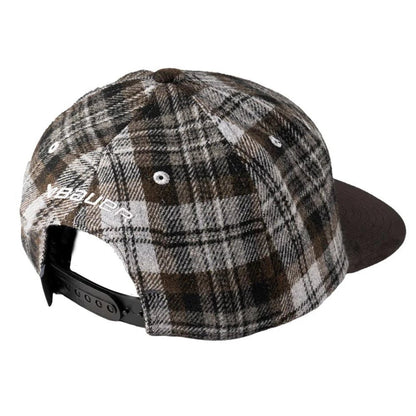 Bauer S25 Plaid Snapback Cap - Caps & Hats