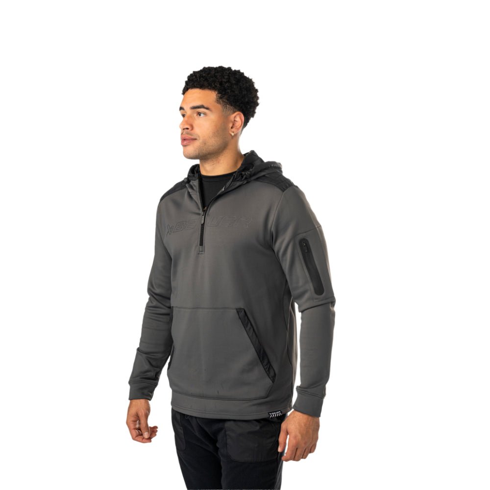 Bauer S25 Puffer 1/2 Zip Hoodie - Clothing