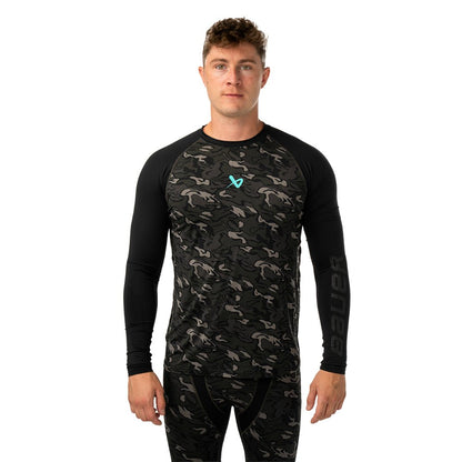 Bauer S26 Performance Printed Base Layer Top - Base Layers