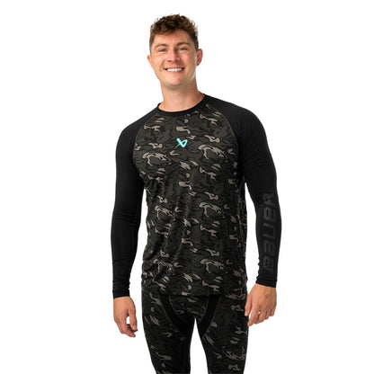 Bauer S26 Performance Printed Base Layer Top - Base Layers