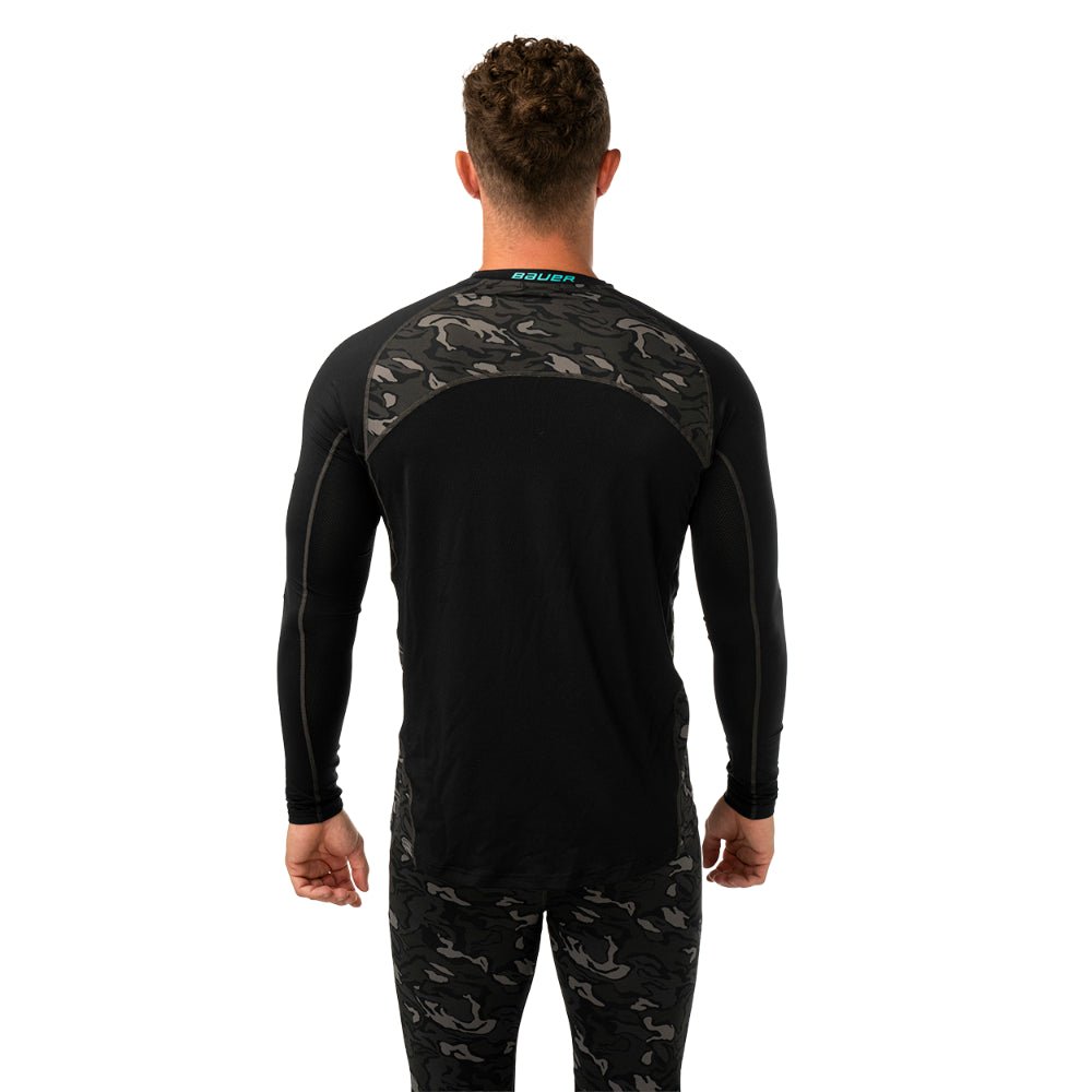 Bauer S26 Performance Printed Base Layer Top - Base Layers