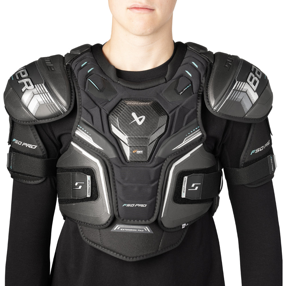 Bauer Supreme F50 Pro Shoulder Pads - Shoulder Pads