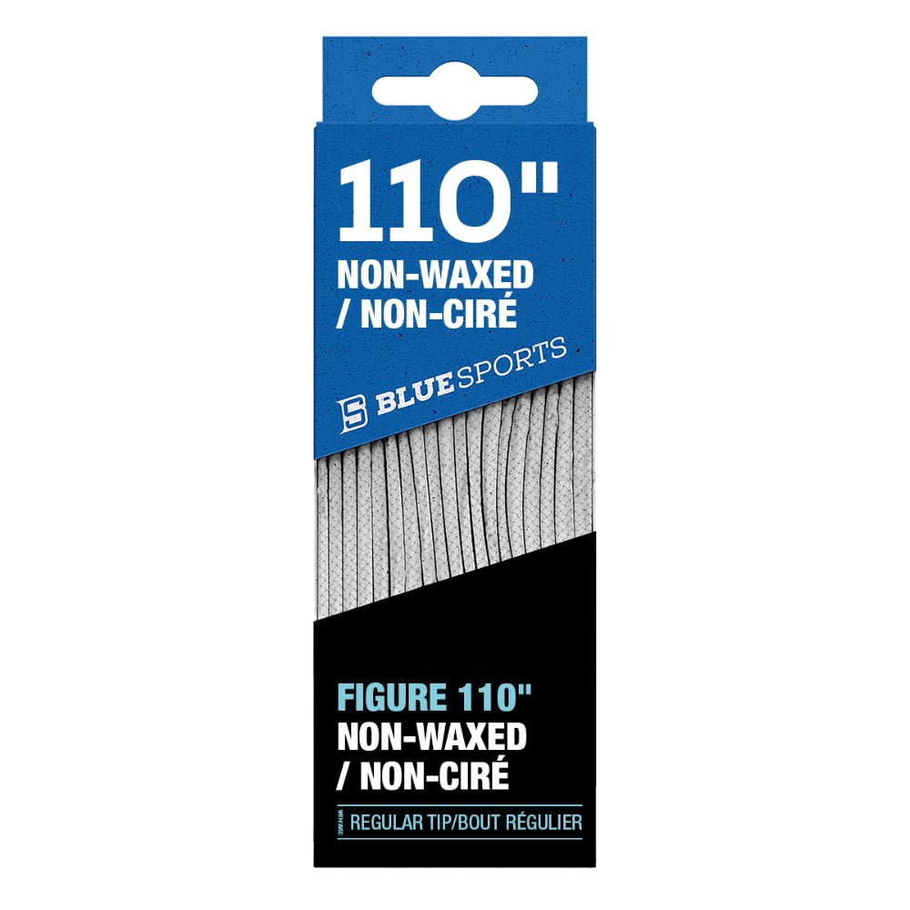 Blue Sports Classic Figure Skate Laces - Figure Accessories