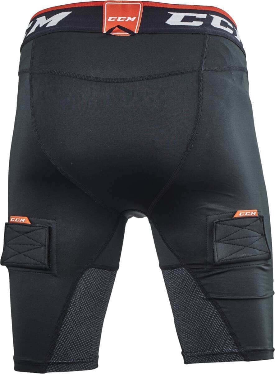 CCM Compression Shorts With Gel/Jock/Tabs - Jocks & Jills