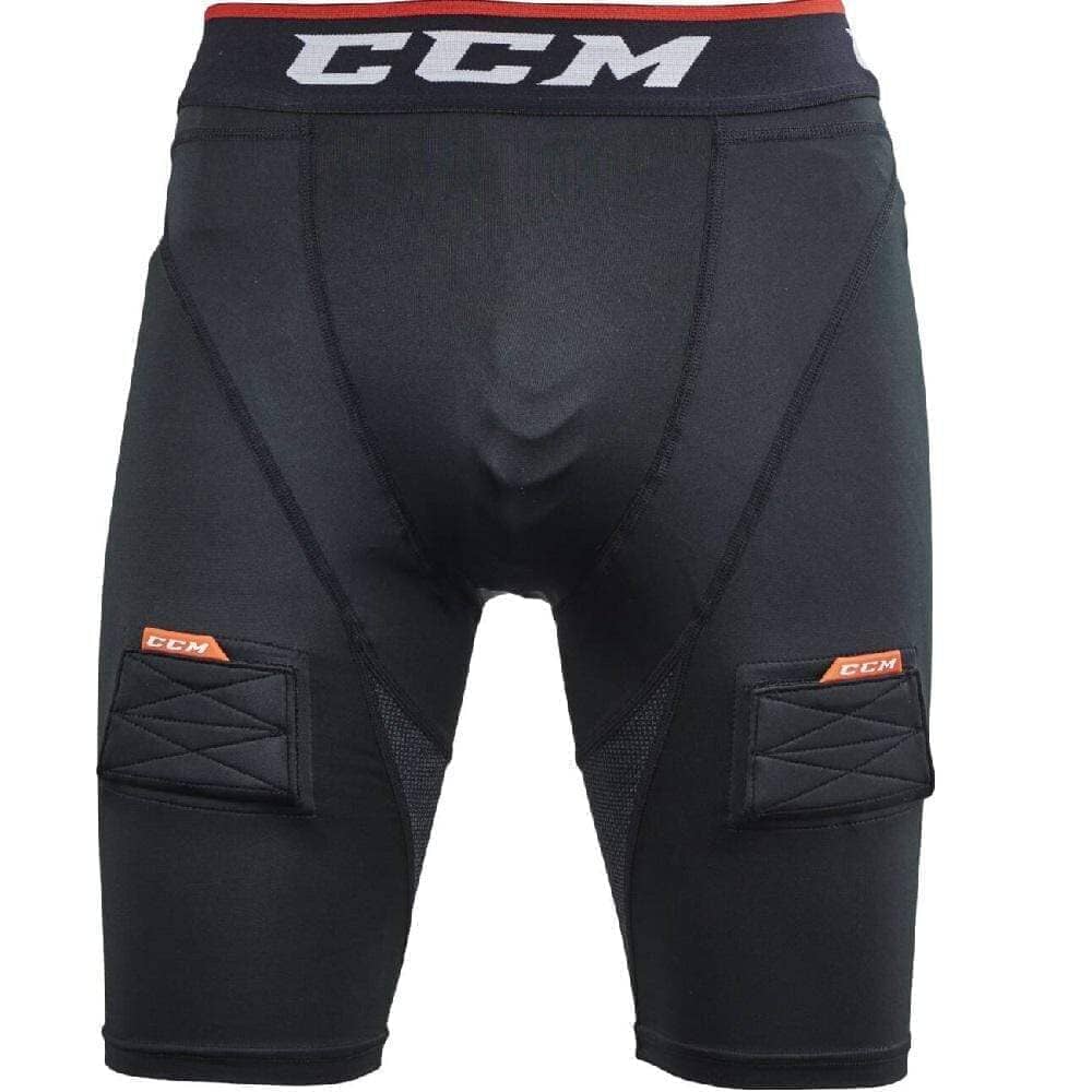 CCM Compression Shorts With Gel/Jock/Tabs - Jocks & Jills