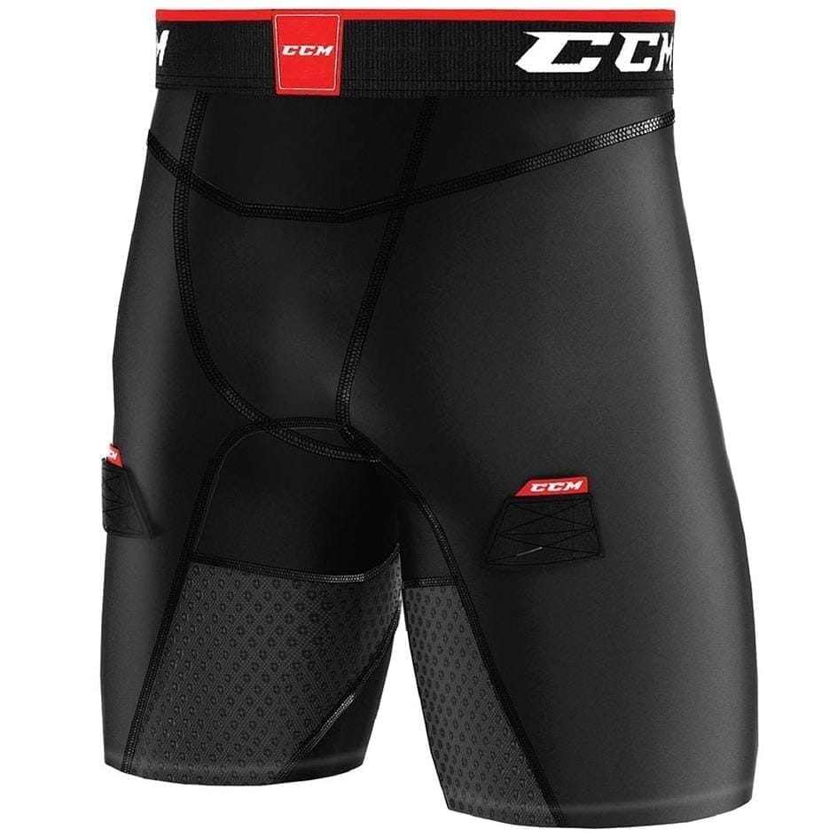 CCM Compression Shorts With Gel/Jock/Tabs - Jocks & Jills