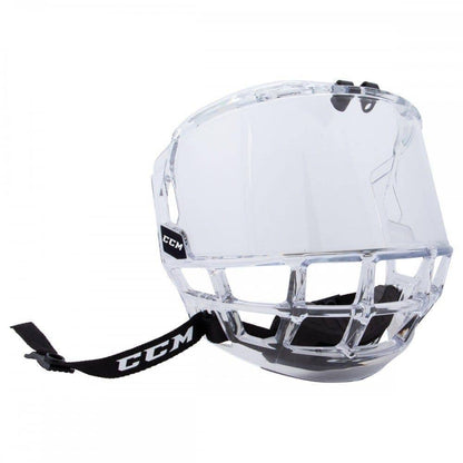 CCM FV1 Full Clear Face Visor Ice Hockey - Cages/ Visors
