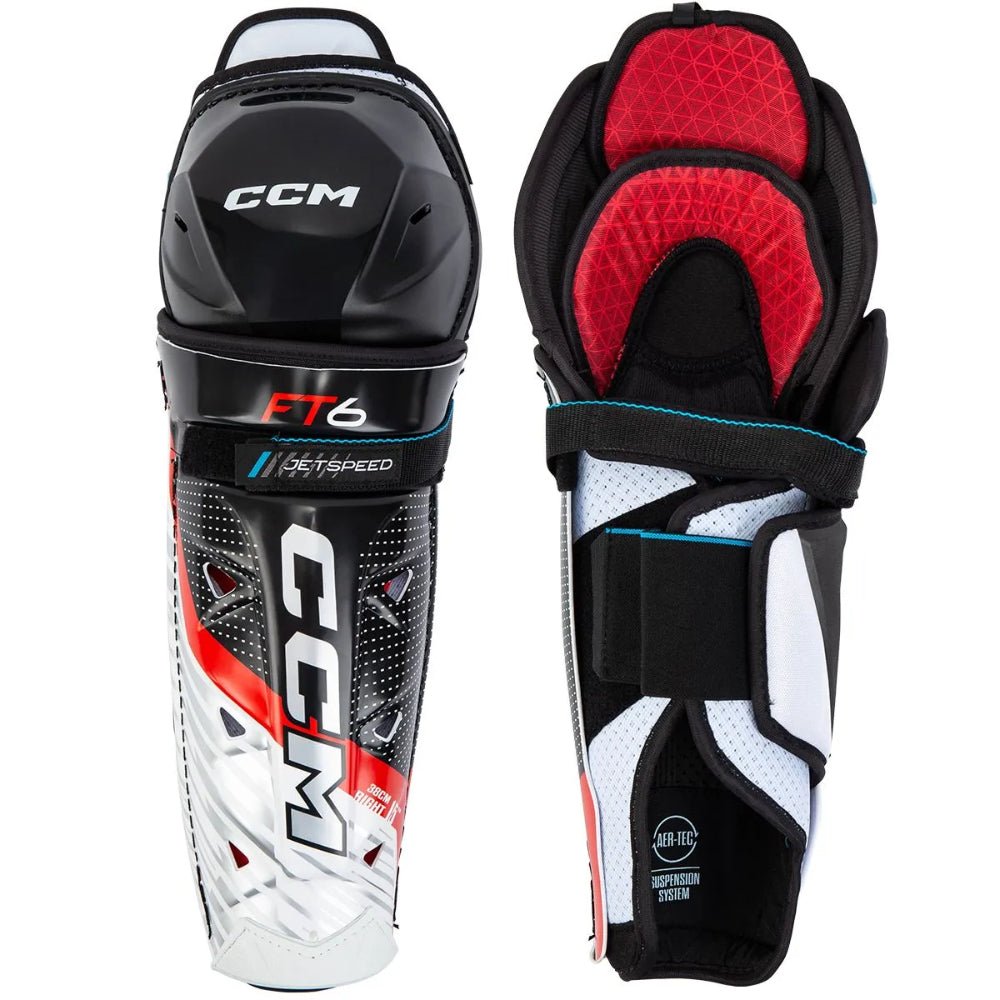 CCM Jetspeed FT6 Shin Guards - Shin Guards