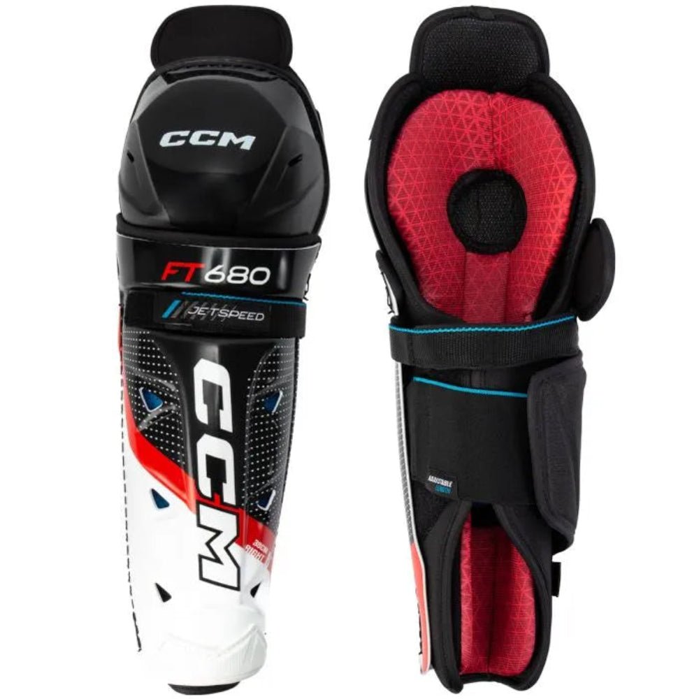 CCM Jetspeed FT680 Shin Guards - Shin Guards