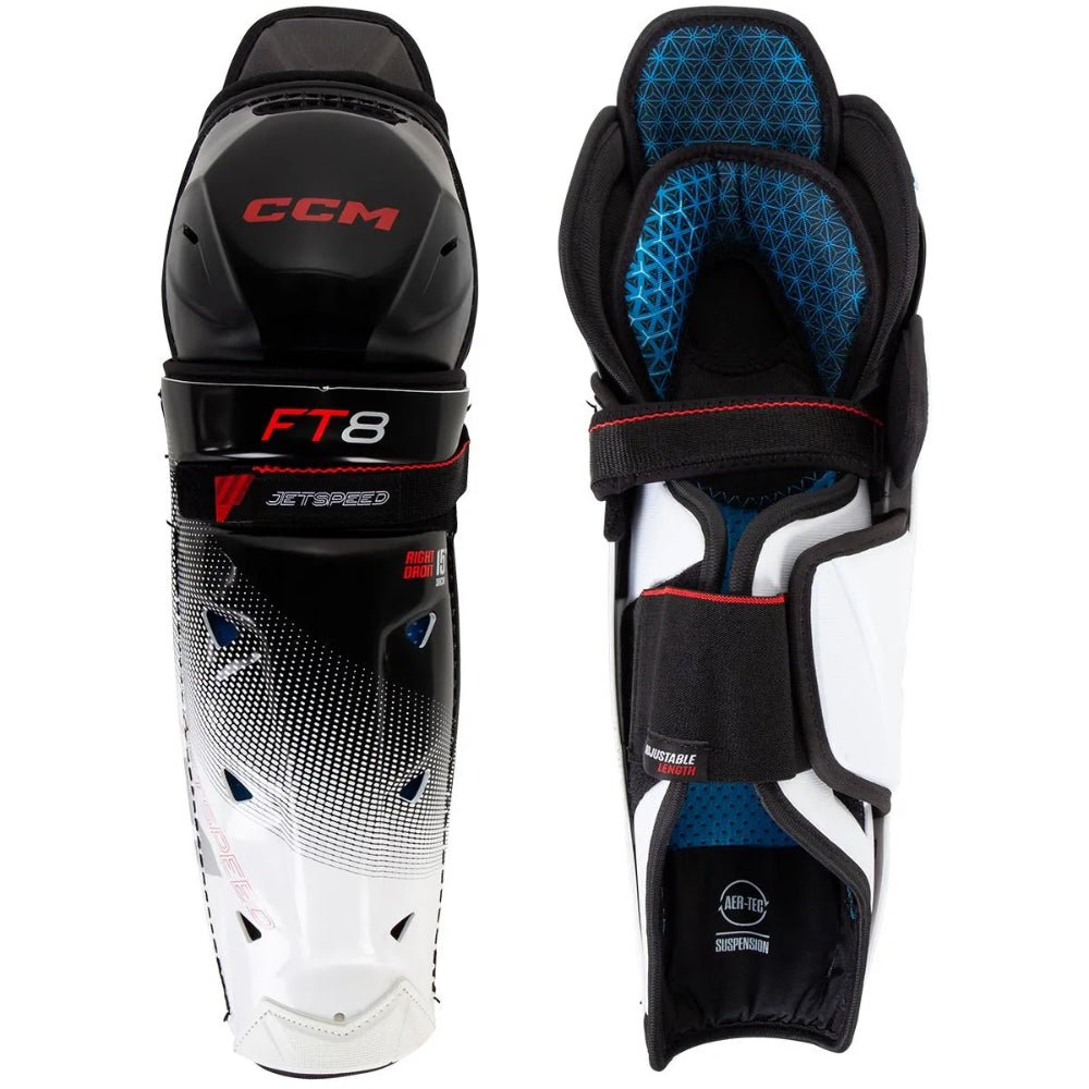 CCM Jetspeed FT8 Shin Guards - Shin Guards