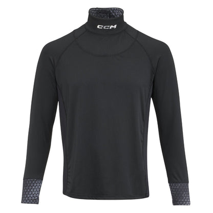 CCM S25 Long Sleeved Neck Guard Top - Base Layers