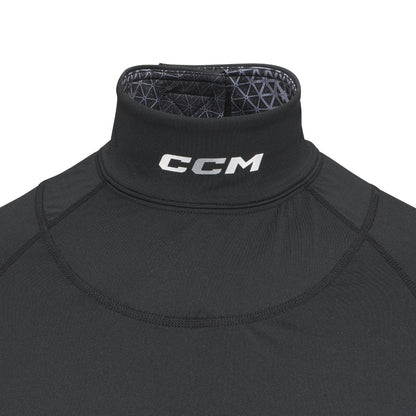 CCM S25 Long Sleeved Neck Guard Top - Base Layers