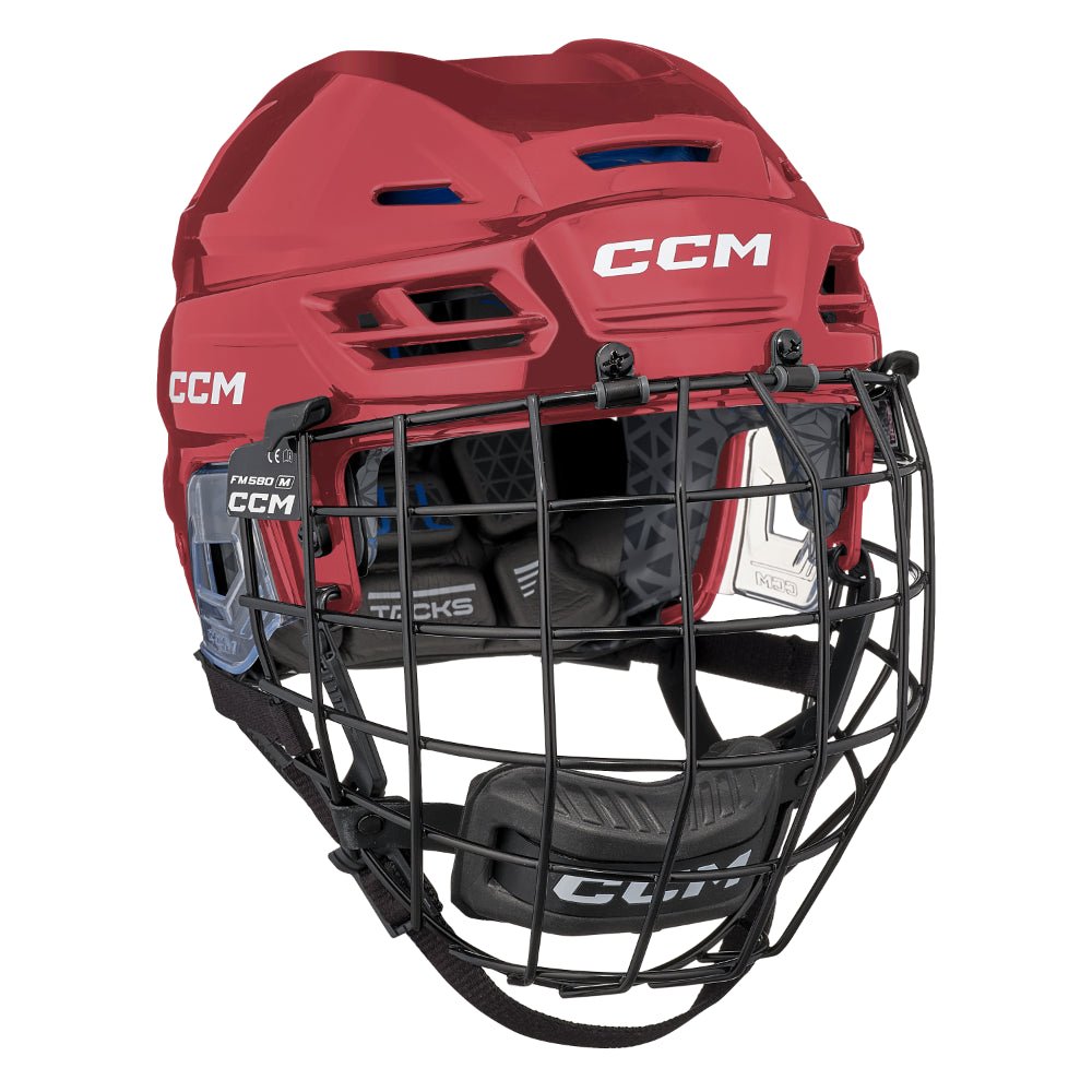 CCM S26 Tacks 310 Hockey Helmet Combo - Helmets
