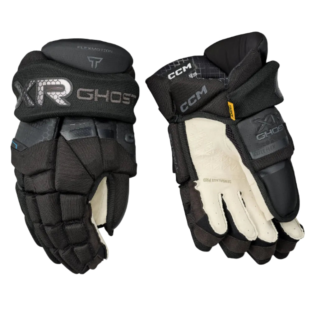 CCM Tacks XR Ghost Hockey Gloves - Gloves