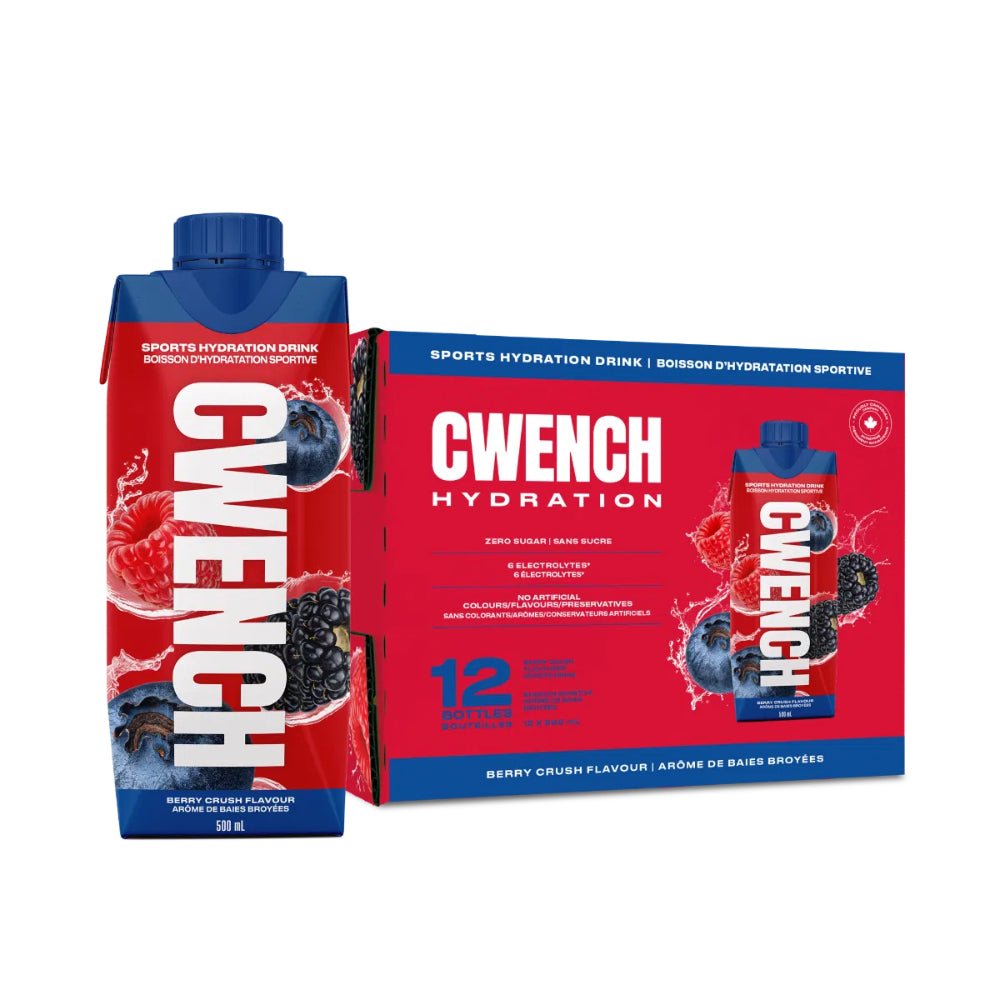 CWENCH Ready to Drink Hydration Mix - 12 Pack - Sports Supplements
