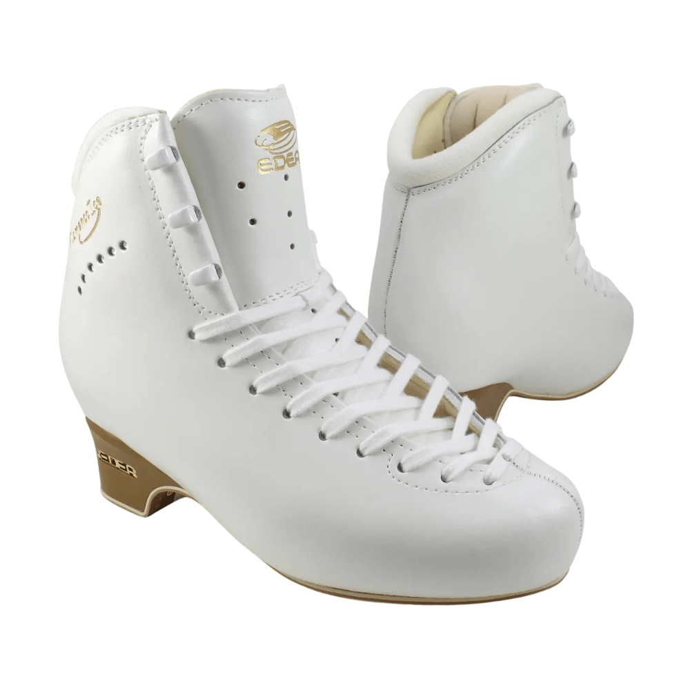 Edea Flamenco Figure Boots Only - White - Figure Boots