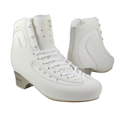 Edea Ice Fly Figure Boots Only - White - Figure Boots