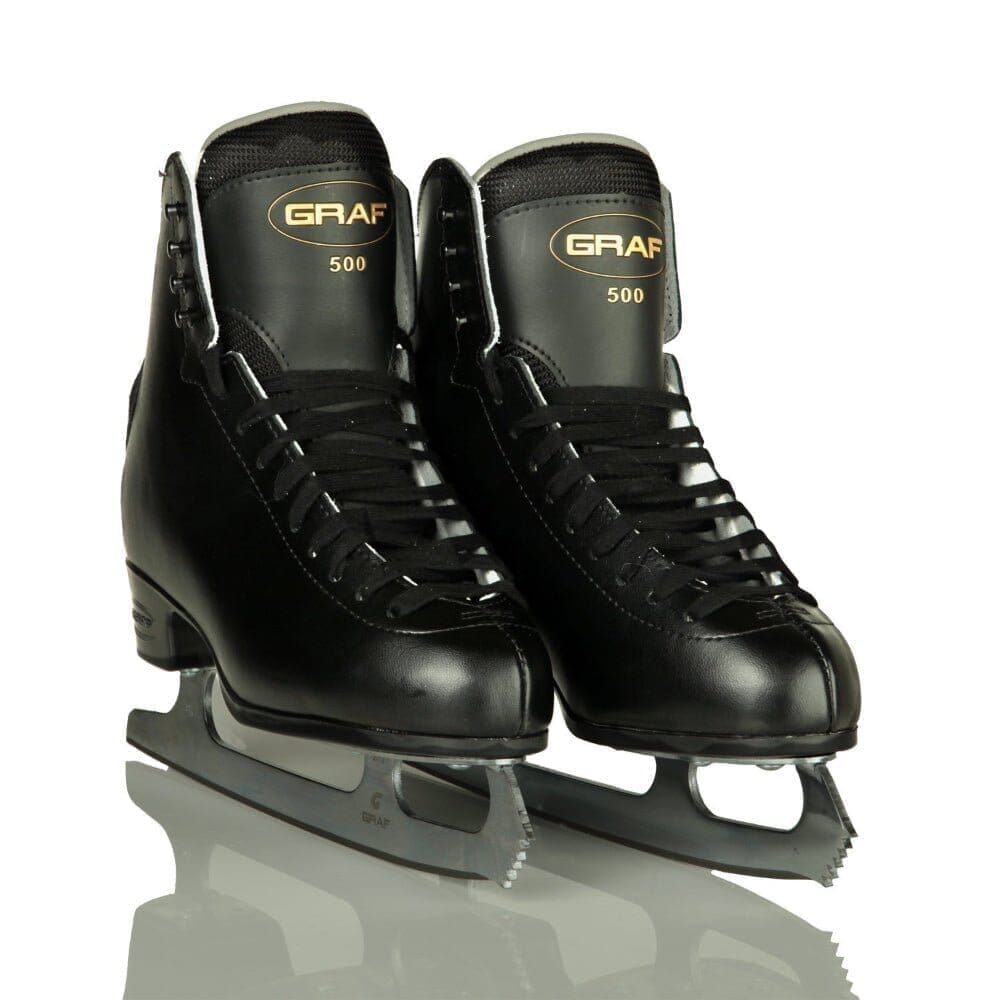 Graf 500 Figure Skates - Black - Figure Skates