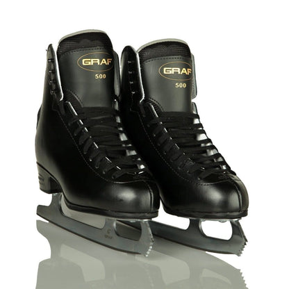 Graf 500 Figure Skates - Black - Figure Skates
