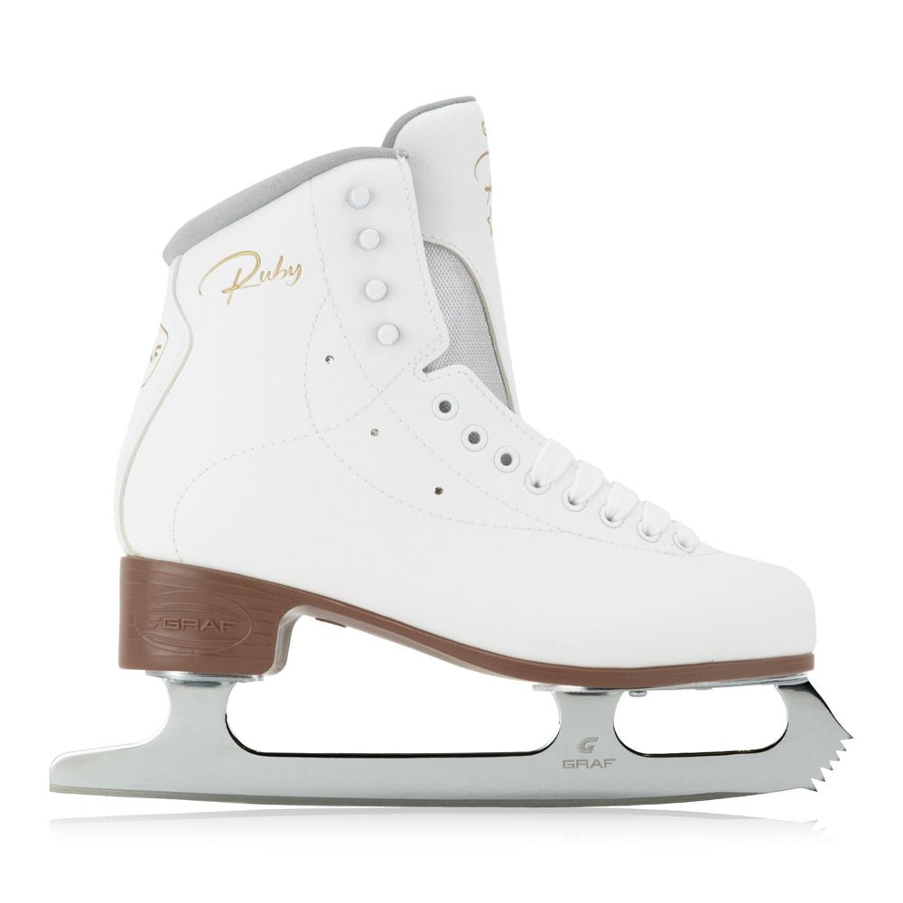 Graf Ruby Star Figure Skates - White - Figure Skates