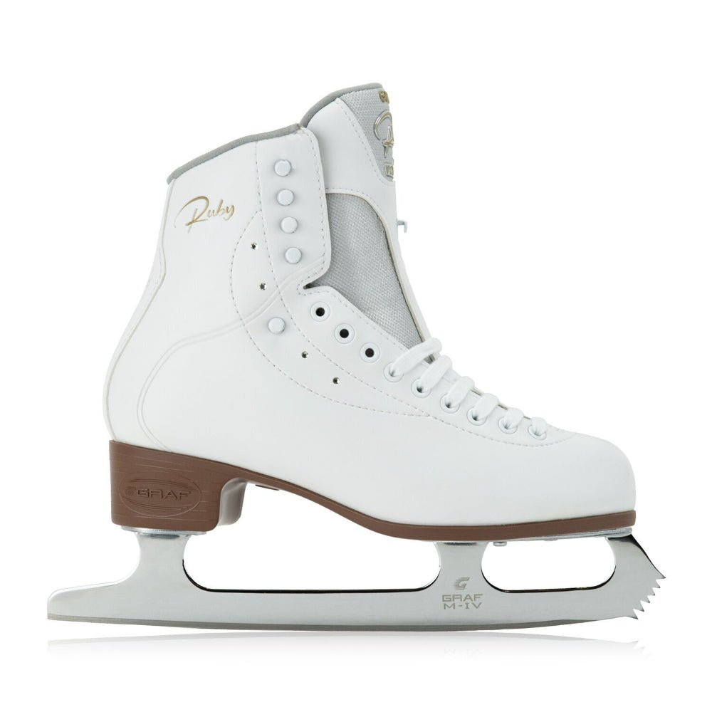 Graf Ruby Victory Figure Skates - White - Figure Skates