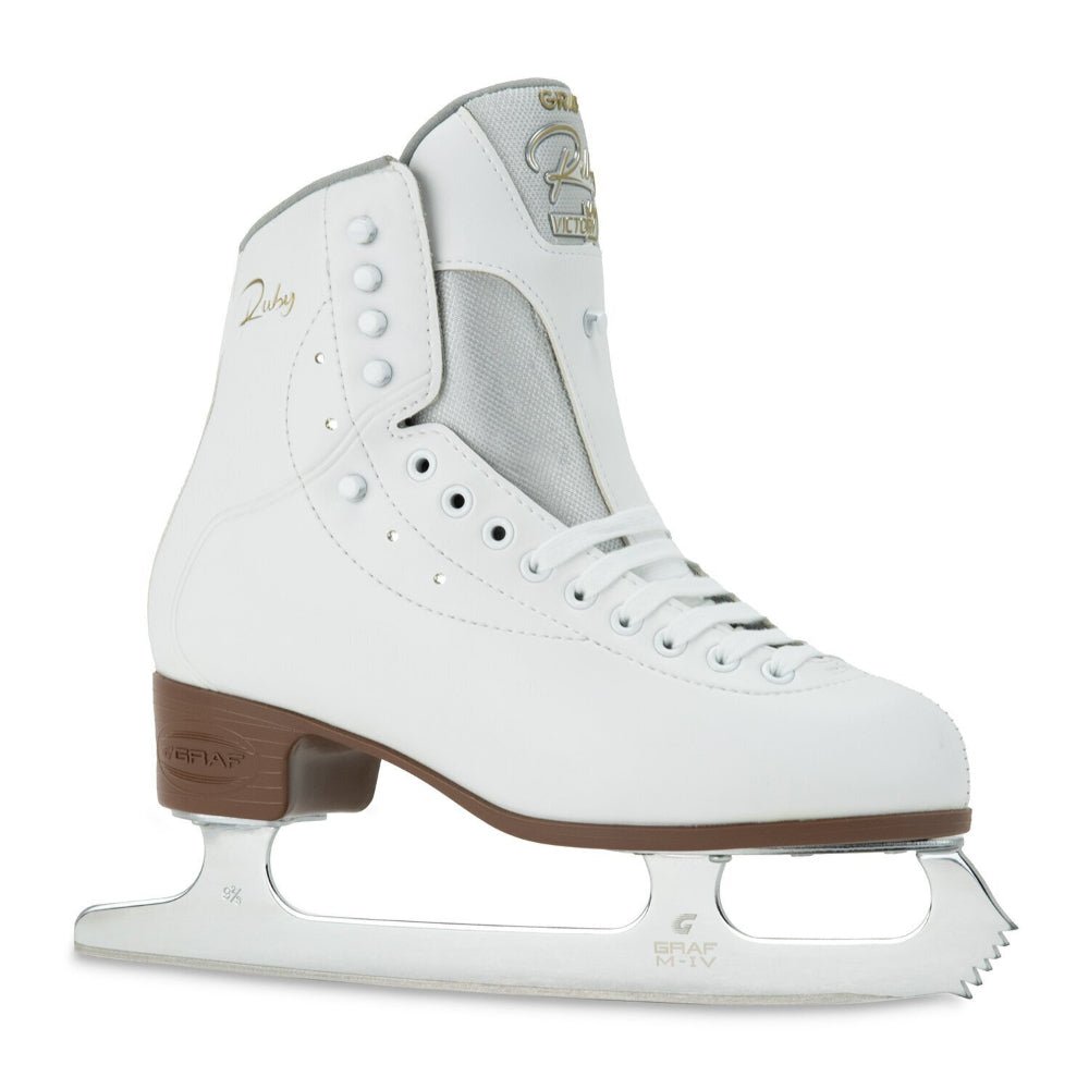 Graf Ruby Victory Figure Skates - White - Figure Skates