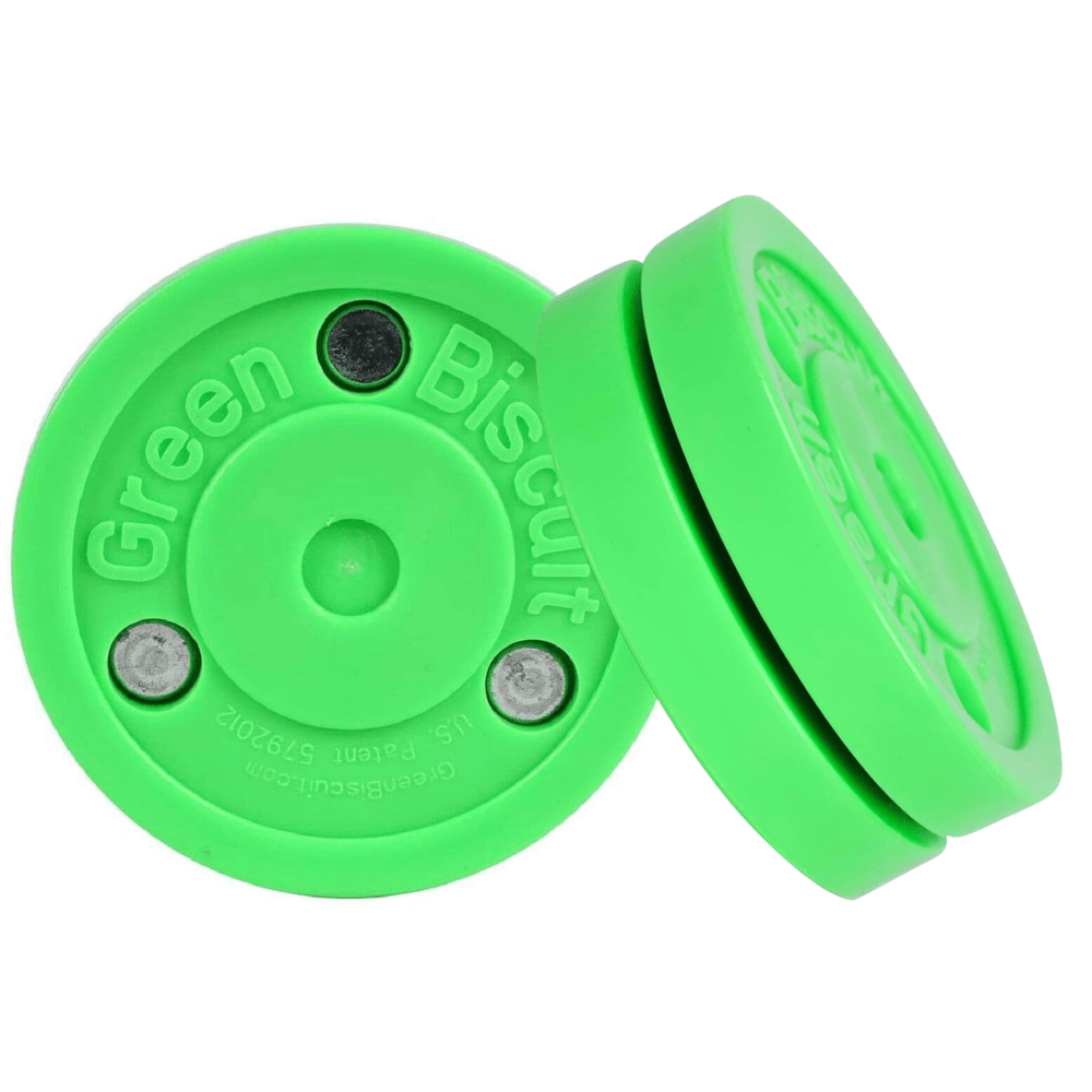 Green Biscuit Sauce Off - Ice Puck - Pucks & Balls