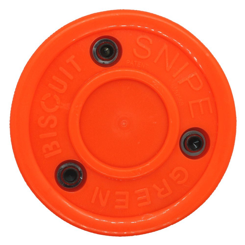 Green Biscuit Snipe Puck - Pucks & Balls
