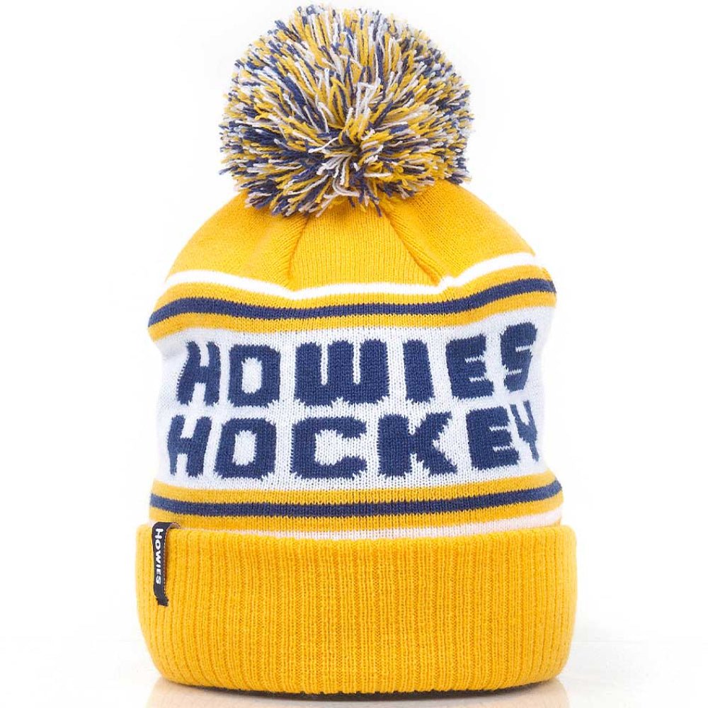 Howies Hockey Retro Pom Beanie