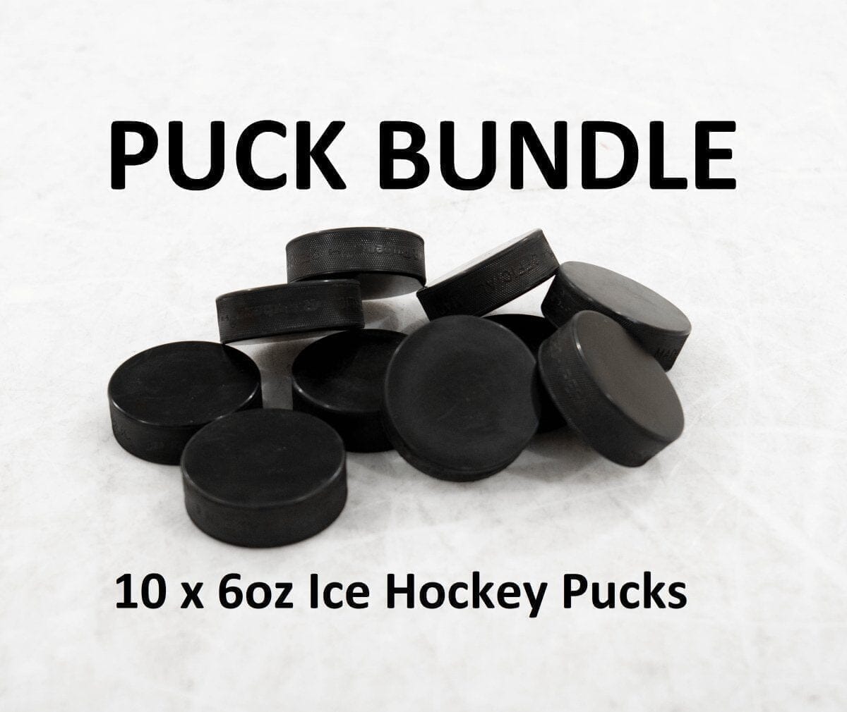 Ice Hockey Puck Bundle (10 Pucks) - Pucks & Balls