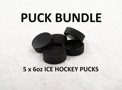 Ice Hockey Puck Bundle (5 Pucks) - Pucks & Balls