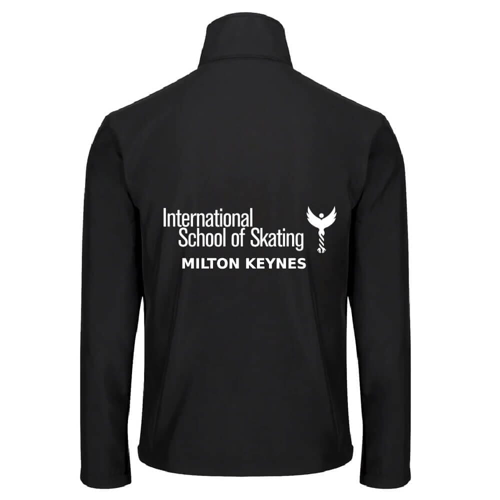 International School of Skating Personalised Soft Shell Jacket - Milton Keynes - Figure Hoodies