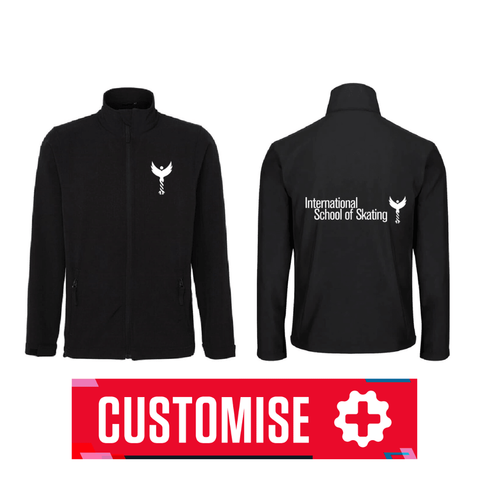 International School of Skating Soft Shell Jacket - Figure Hoodies