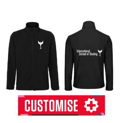 International School of Skating Soft Shell Jacket - Figure Hoodies