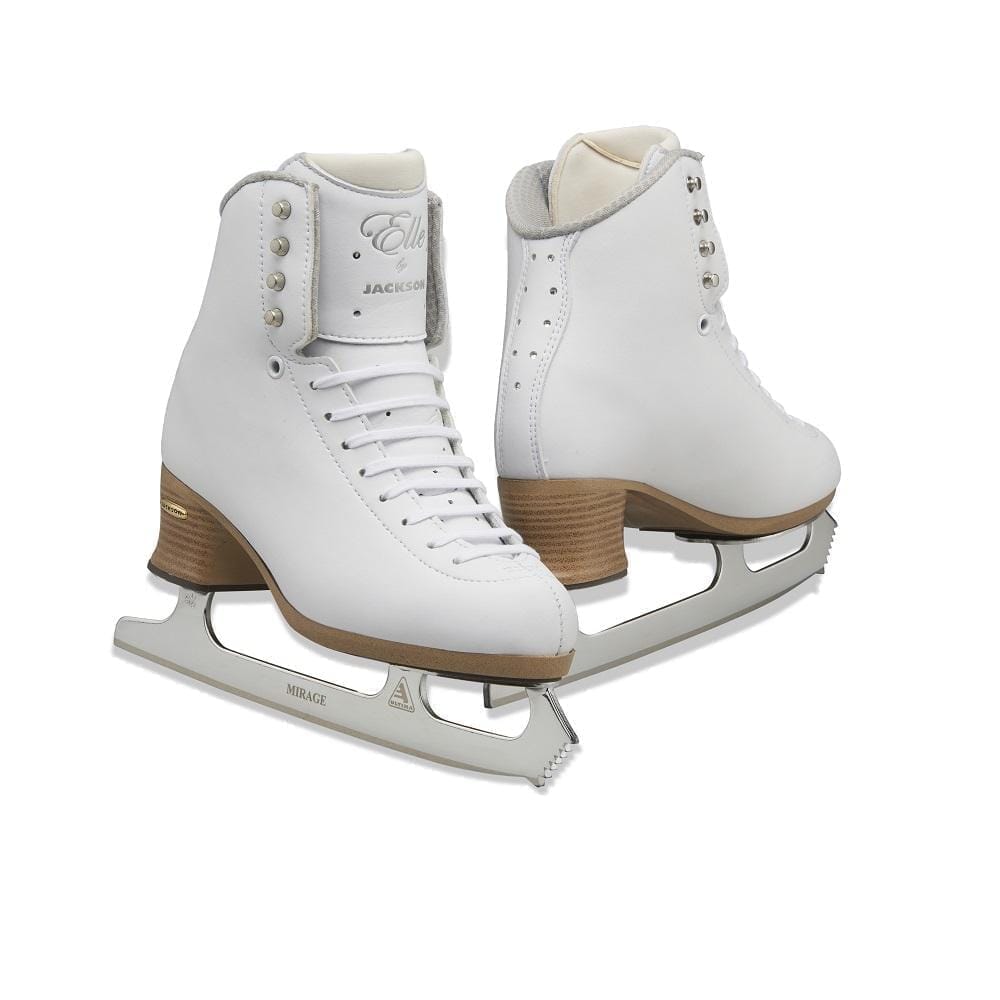 Jackson Elle Figure Skates - White - Figure Skates