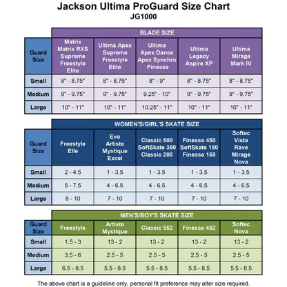 Jackson Proguard One Piece Figure Skate Guards - Figure Accessories