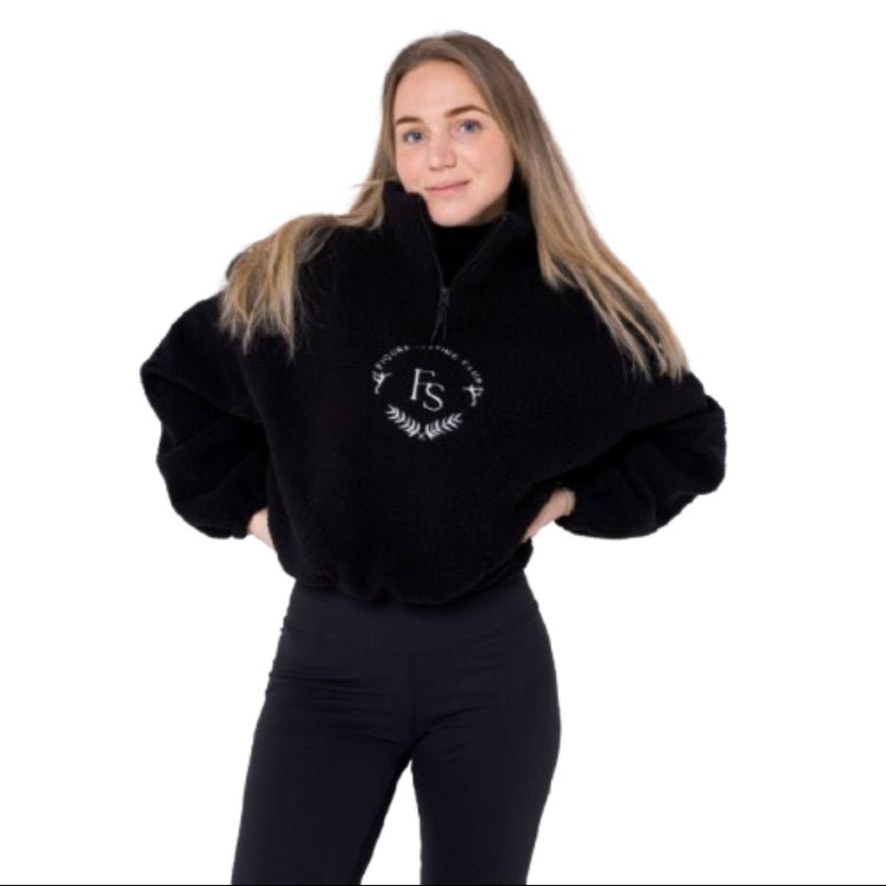 JIV Patch Figure Skating Club Teddy Pullover - Figure Hoodies